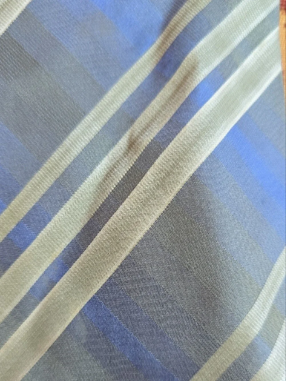 Classic Blue Striped Men's Tie